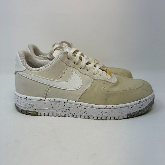 Nike Wmns Air Force 1 Crater 'Summit White' CT1986-100 Size 7.5 - Picture 3 of 11